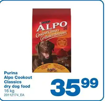 Wholesale Club ALPO COOKOUT CLASSICS DRY DOG FOOD, 16 kg offer