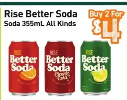 Healthy Planet Rise Better Soda Soda offer