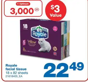 Wholesale Club FACIAL TISSUE, 18 X 82 SHEETS offer