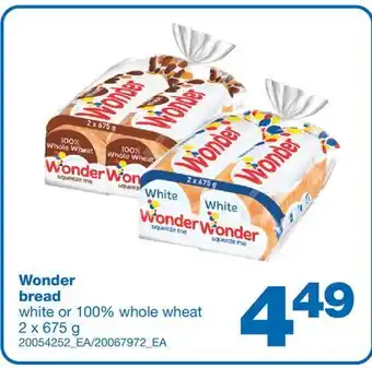 Wholesale Club BREAD, 2 X 675 G offer
