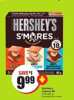 FreshCo Hershey's s'mores Kit 578-651g offer