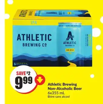 FreshCo Athletic Brewing Non-Alcoholic Beer 6x355 ml offer