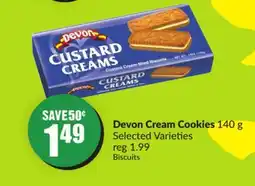 FreshCo Devon Cream Cookies 140 g Selected Varieties offer