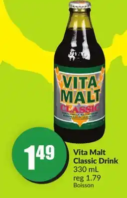 FreshCo Vita Malt Classic Drink 330 mL offer