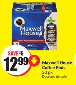 FreshCo Maxwell House Coffee Pods offer
