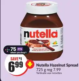 FreshCo Nutella Hazelnut Spread 705 g offer