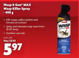 Home Hardware Wasp B Gon MAX Wasp Killer Spray offer