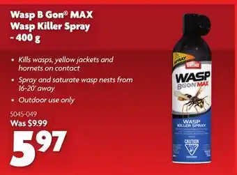 Home Hardware Wasp B Gon MAX Wasp Killer Spray offer