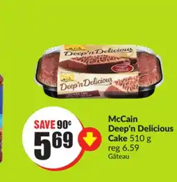 FreshCo McCain Deep'n Delicious Cake 510 g offer