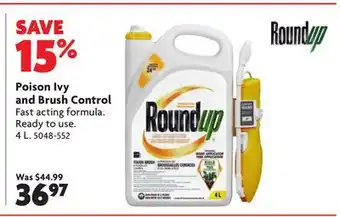 Home Hardware Poison Ivy and Brush Control offer