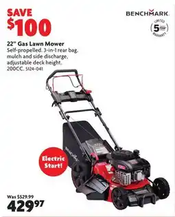 Home Hardware 22 Gas Lawn Mower offer