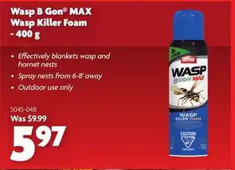 Home Hardware Wasp B Gon MAX Wasp Killer Foam offer