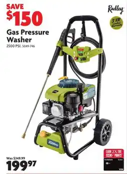 Home Hardware Gas Pressure Washer offer