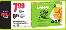 Chalo FreshCo Nanak Aloo Tikki Potato Patties 720 g offer