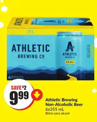 Chalo FreshCo Athletic Brewing Non-Alcoholic Beer 6x355 mL offer