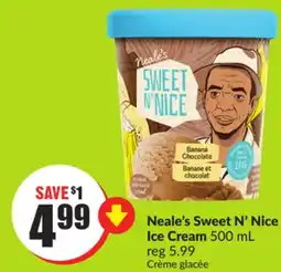 Chalo FreshCo Neale's Sweet N'Nice Ice Cream 500 mL offer
