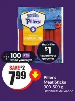 Chalo FreshCo Piller's Meat Sticks 300-500 g offer