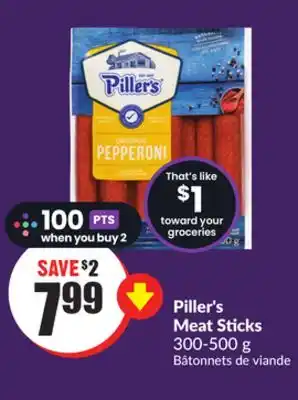 Chalo FreshCo Piller's Meat Sticks 300-500 g offer
