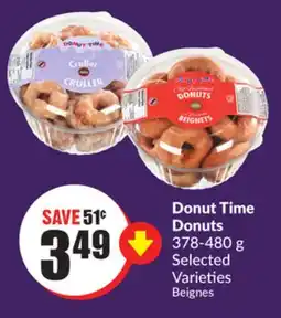 Chalo FreshCo Donut Time Donuts 378-480 g Selected Varieties offer