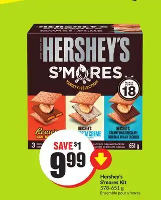 Chalo FreshCo Hershey's S'mores Kit 578-651 g offer