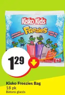Chalo FreshCo Kisko Freezies Bag 18 pk offer