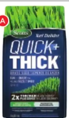 RONA Quick + Thick grass seeds offer