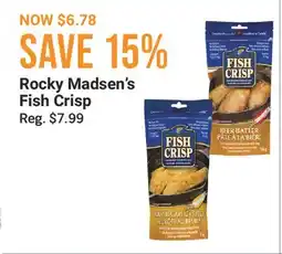 Bass Pro Rocky Madsen's Fish Crisp offer