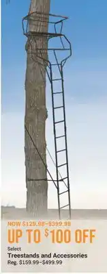 Bass Pro Select Treestands and Accessories offer