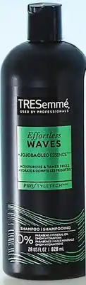 Walmart TRESemmé Effortless Waves Shampoo offer