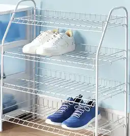 Walmart Mainstays 4-Tier Shoe Rack offer