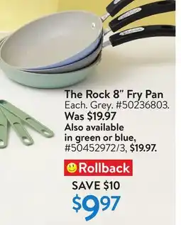 Walmart The Rock 8 Fry Pan offer