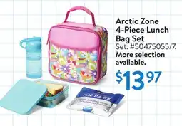 Walmart Arctic Zone 4-Piece Lunch Bag Set offer