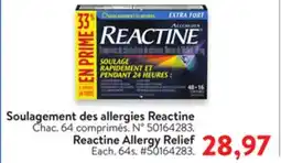 Walmart Reactine Allergy Relief offer