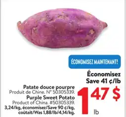Walmart Purple Sweet Potato offer