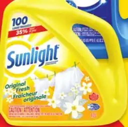 Walmart Sunlight 100 Loads Laundry Detergent offer
