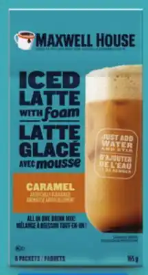 Walmart Maxwell House Caramel Iced Latte offer
