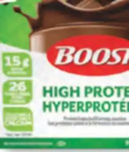 Familiprix BOOST, Meal replacement offer