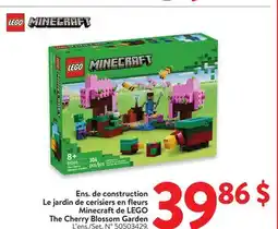 Walmart Minecraft de LEGO The Cherry Blossom Garden offer