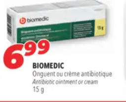 Familiprix BIOMEDIC Antibiotic ointment or cream 15 g offer