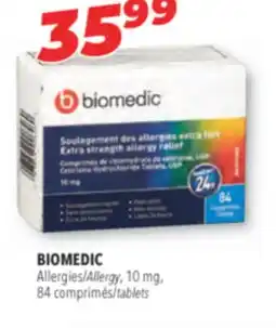 Familiprix BIOMEDIC, Allergy, 10 mg, 84 tablets offer