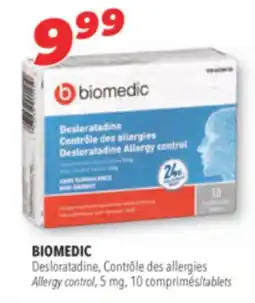 Familiprix BIOMEDIC, Allergy control, 5 mg, 10 tablets offer