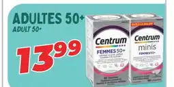 Familiprix Centrum ADULT 50+ offer