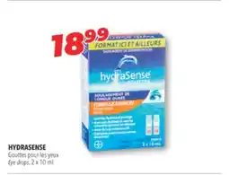 Familiprix HYDRASENSE, Eye drops, 2 x 10 ml offer