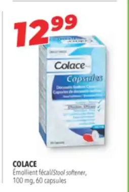 Familiprix COLACE, Stool softener, 100 mg, 60 capsules offer