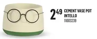 Canac Cement Vase Pot Intello offer
