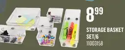 Canac Storage Basket Set/6 offer