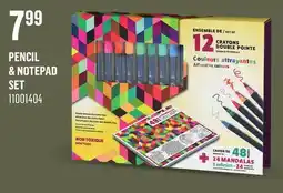 Canac Pencil & Notepad Set offer