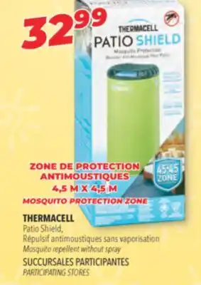 Familiprix THERMACELL, Patio Shield, Mosquito repellent without spray offer