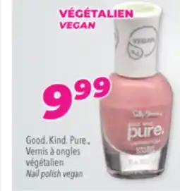 Familiprix SALLY HANSEN, Good. Kind. Pure., Nail polish vegan offer
