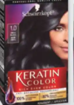 Familiprix SCHWARZKOPF, Keratin Color, Coloration /Hair colour offer